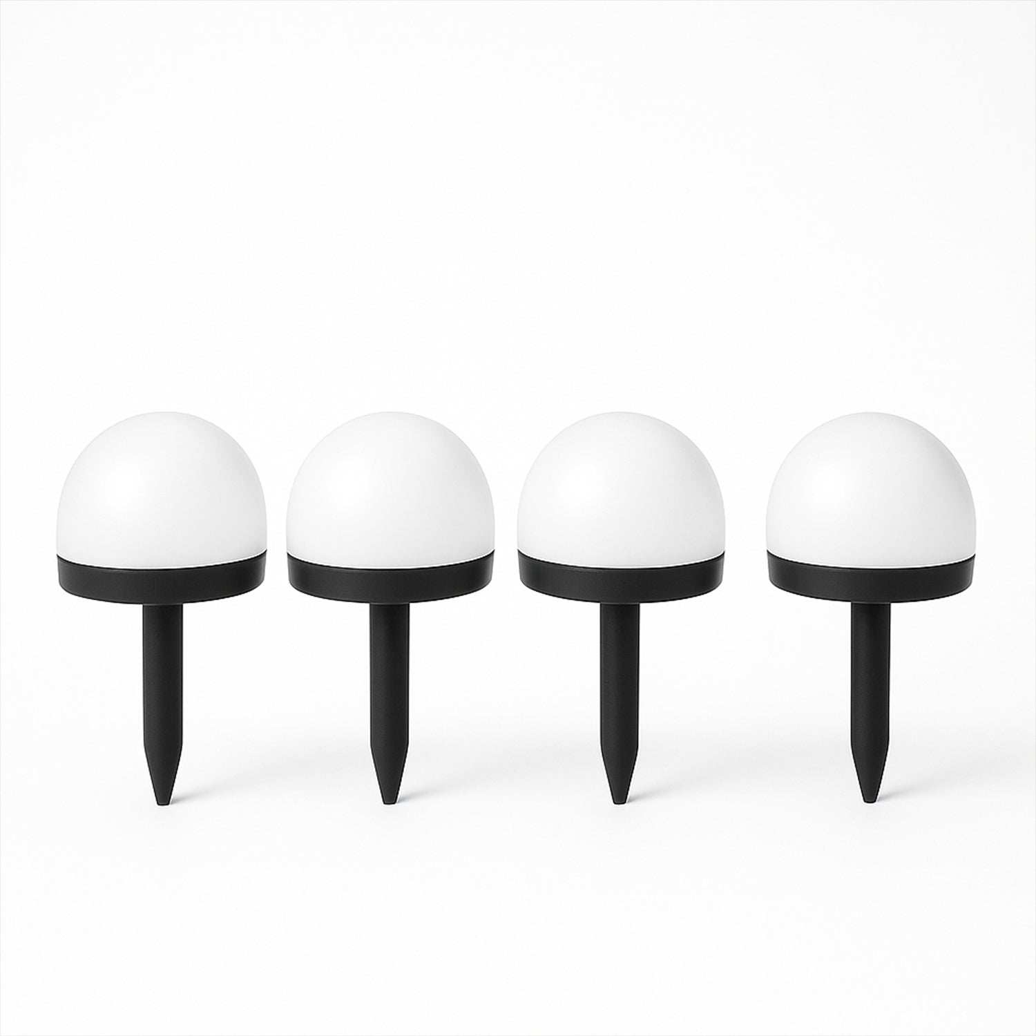 04_efd5b7d1-72a2-4b5c-a56d-ab9802b201fc.jpg Dome Solar Garden Light Set (4 Pc) - Image 1