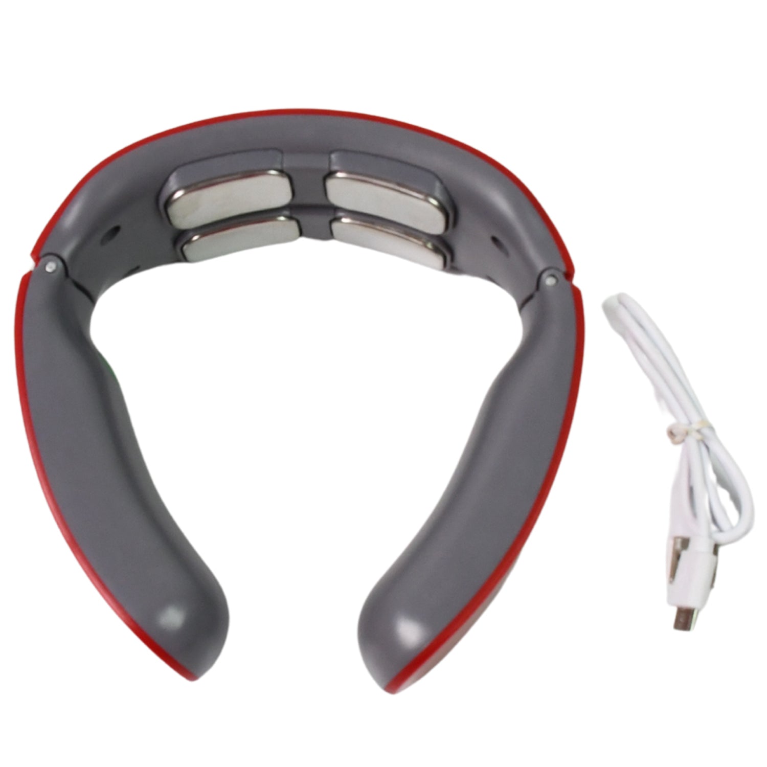 05_b114dd44-f5ea-4917-b7ba-ae2cb6c487a6.jpg 4 Heads Smart Electric Neck and Back Pulse Massager (1 Pc Mix Design) - Image 1
