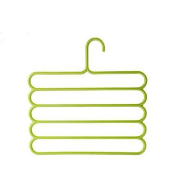 1_9167442a-9c57-40a9-b5b2-833a17b98a3b_600x600.jpg 5-in-1 Multipurpose Assorted Plastic Hanger (5-Layer): Durable and Space-Saving Closet Organizer for Clothes & Accessories - Image 1